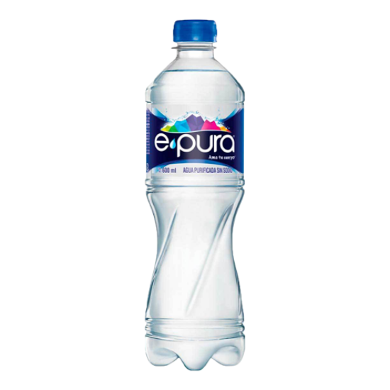 Imagen de AGUA PURIFICADA E-PURA DE 600 ML