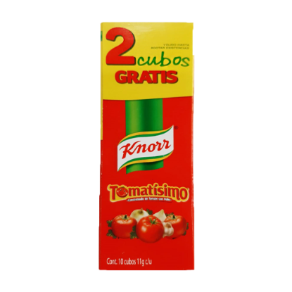 Imagen de CONSOME TOMATÍSIMO 8 CUBOS + 2 CUBOS GRATIS