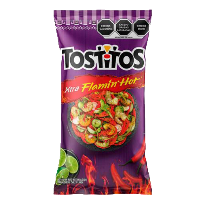 Imagen de TOSTITOS FLAMIN HOT 65 G