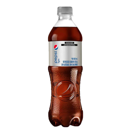 Imagen de BEBIDA PEPSI LIGHT 600 ML