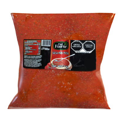Imagen de SALSA PARA PIZZA DEL FUERTE BOLSA 3 KG