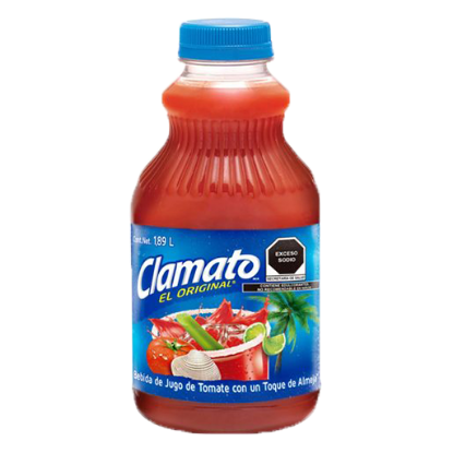 Imagen de COCTEL CLAMATO TOMATE ALMEJA  1.89 L