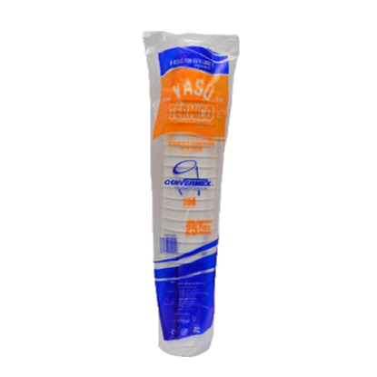 Imagen de VASO TERMICO CONVERMEX  #104 C/25 PZA
