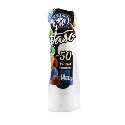 Imagen de VASO PLASTICO REYMA 14  C/50 PZAS.
