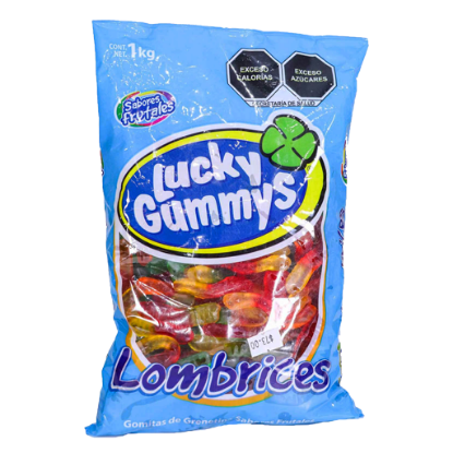 Imagen de GOMITAS LUCKY GUMMYS LOMBRICES GRANEL