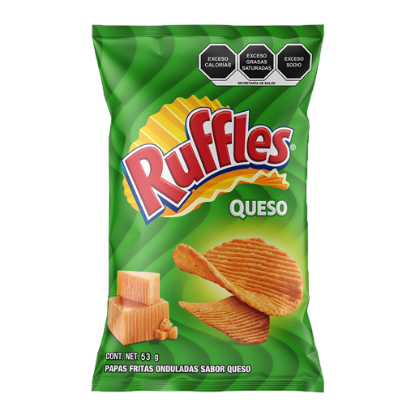 Imagen de RUFFLES QUESO 53 G