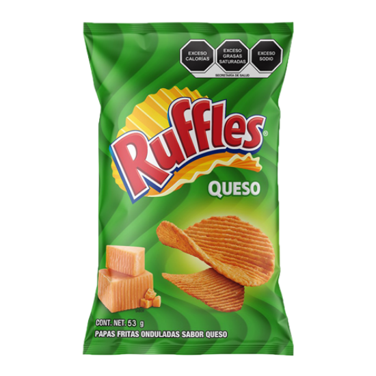 Imagen de RUFFLES QUESO 53 G