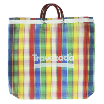 Imagen de BOLSA ECOLOGICA TRAVEZADA MALLA