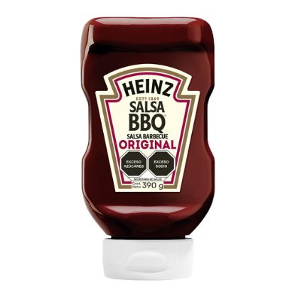 Imagen de SALSA BBQ PET ORIG HEINZ 390 G