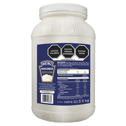 Imagen de MAYONESA HEINZ TARRO 3.5 KG