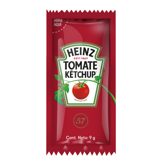 Imagen de KETCHUP HEINZ SOBRE 9 G GRANEL