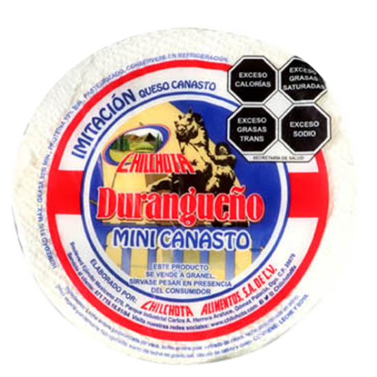 Imagen de QUESO MINICANASTO DURANGUEÑO GRANEL