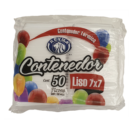 Imagen de CONTENEDOR 7 X 7 SIN DIVISION C/50 PZAS
