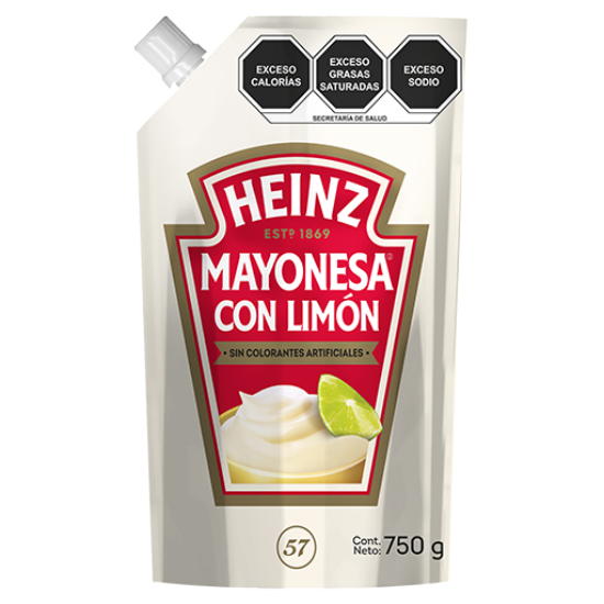 Imagen de MAYONESA LIMON DOYPACK HEINZ 750GR