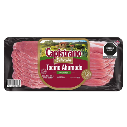 Imagen de TOCINO REBANADO CAPISTRANO 250 GR