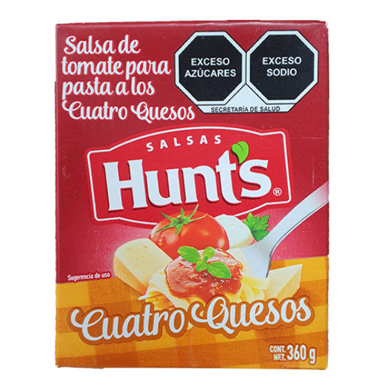 Imagen de SALSA PARA SPAGUETI HUNTS QUESO 360 GRS