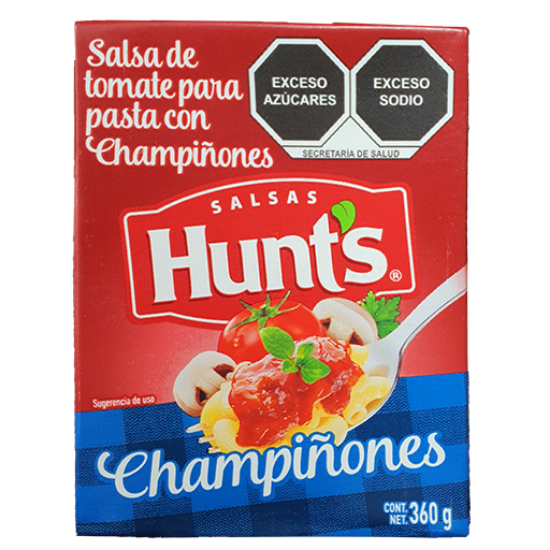 Imagen de SALSA PARA SPAGUETI HUNTS CHAMPIÑONES 360GR