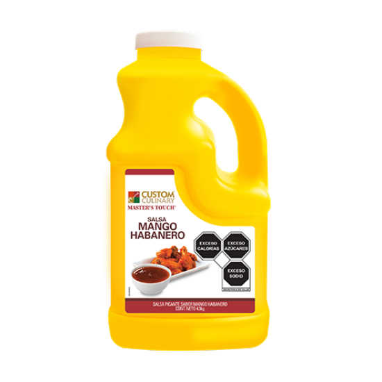 Imagen de SALSA ALITAS CUSTOM CULINARY MANGO HABANERO 4.3 KG