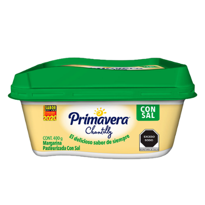 Imagen de MARGARINA PRIMAVERA CHANTILLY  C/SAL  400GR