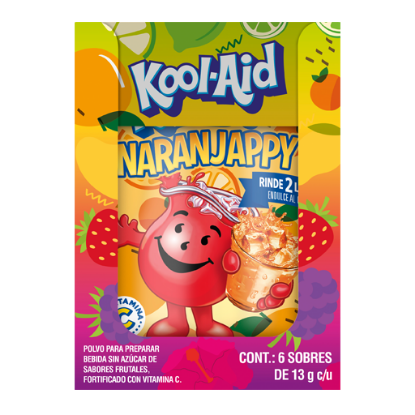 Imagen de KOOL AID NARANJA 15GR