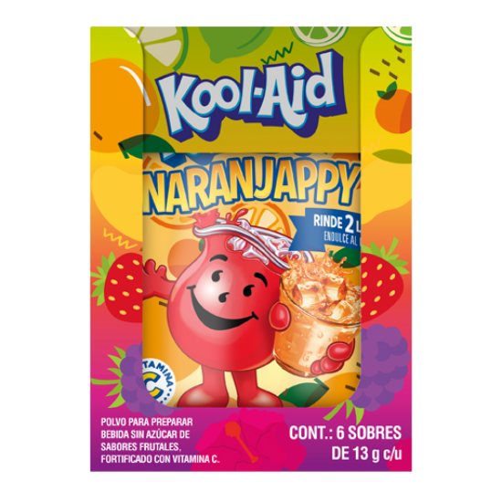 Imagen de KOOL AID NARANJA 15GR