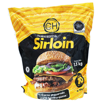 Imagen de HAMBURGUESA SIRLOIN 1.5K CH