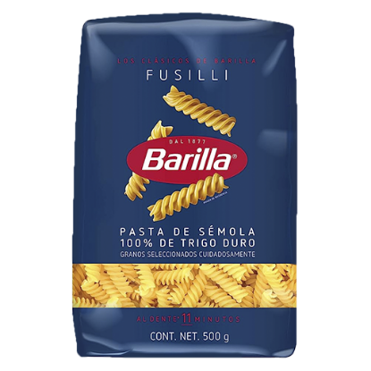 Imagen de PASTA BARILLA FUSILLI 500GR