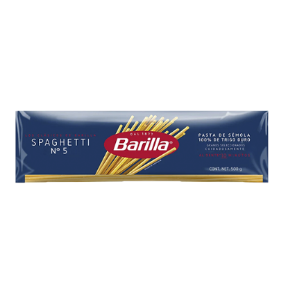 Imagen de PASTA BARILLA SPAGUETTI #5 500GR