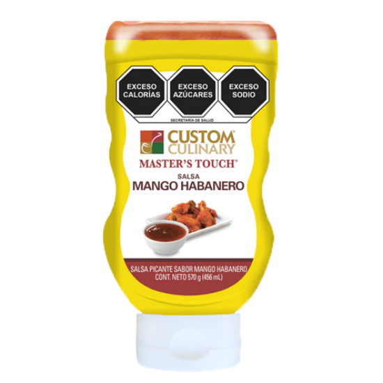 Imagen de SALSA ALITAS CUSTOM CULINARY MANGO HABANERO 570 GRS