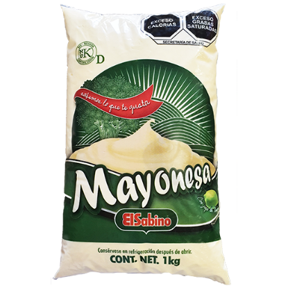 Imagen de MAYONESA EL SABINO BOLSA KG
