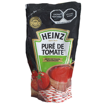 Imagen de PURE DE TOMATE SAZONADO HEINZ DP  250GR