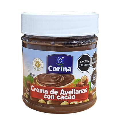 Imagen de CREMA DE AVELLANAS CON CACAO 200GR