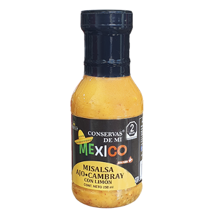 Imagen de MI SALSA AJO CMABRAY LIMON  250ML