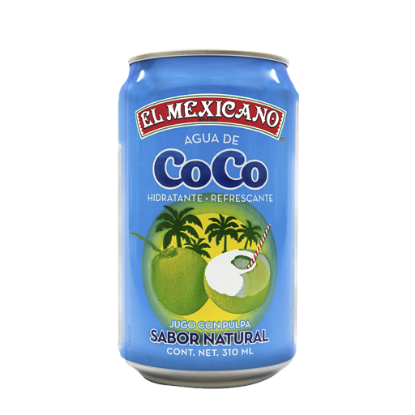 Imagen de AGUA DE COCO EL MEXICANO 310ML